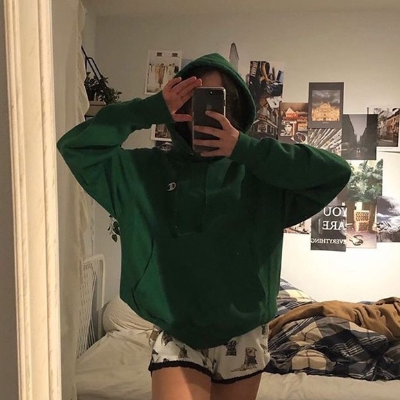 Champion reverse weave hoodie worn twice - Picture 2 of 2